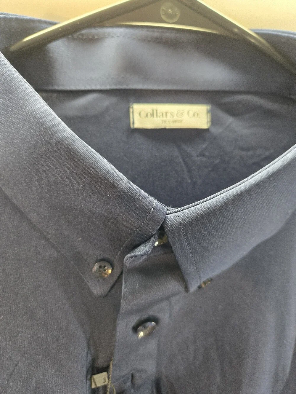 Lot of 4 Collars & Co Men's 3XL Polo Bottom Down Dress Shirts NWT & NWOT